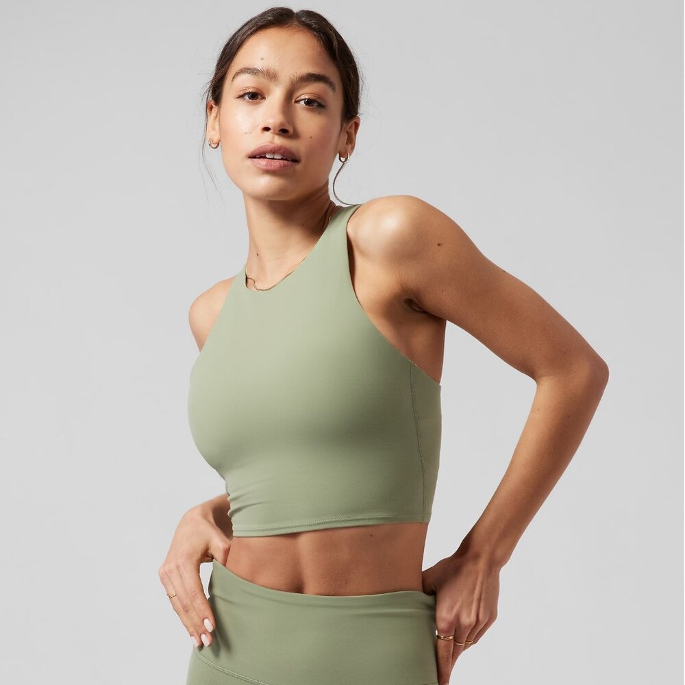 EUC Athleta Sage Conscious Crop Bra Top